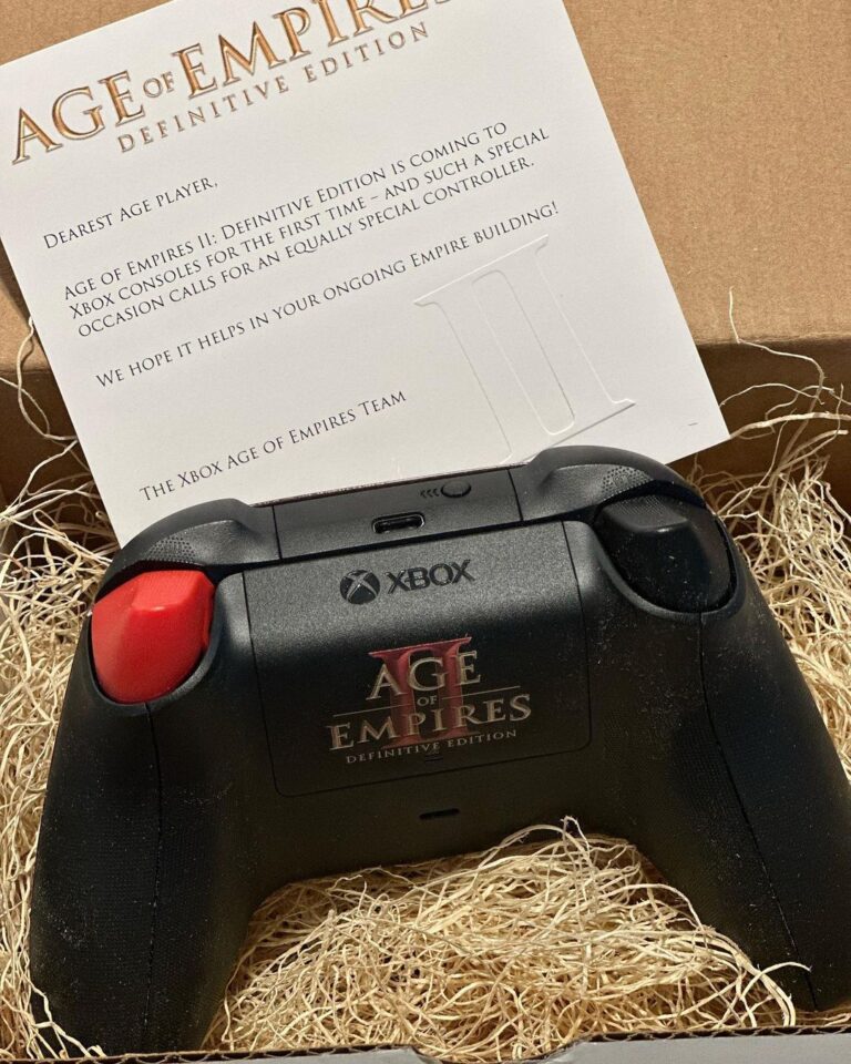Larry Hryb Instagram - Thank to then @ageofempiresgame team for the custom controller. Did you know you can now play Age on Xbox with controls optimized for the console/controller ? 🏰🎮 Microsoft Corporate Headquarters