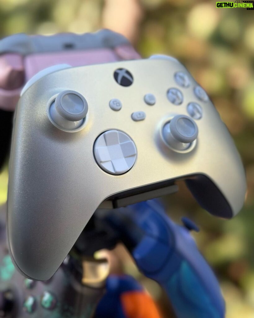 Larry Hryb Instagram - A new addition to my controller tree. This is the Xbox Wireless Controller Lunar Shift Special Edition 🌙🎮 Seattle, Washington