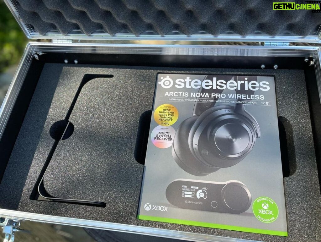 Larry Hryb Instagram - Thanks to @steelseries for sending me their new Arctis Nova Pro Wireless headset that is part of our Designed for @xbox series of accessories. I’ll try it out this week and share my thoughts on an upcoming podcast.