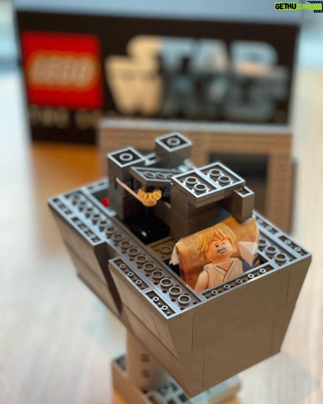 Larry Hryb Instagram - Thank to @legostarwarsgame for the amazing LEGO droid puzzle. It was quite a challenge to figure how to open it (without destroying it) to release the Luke Skywalker with Blue Milk Minifig inside. Seattle, Washington