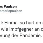 Lars Paulsen Instagram - Ausdauer haben sie, das muss man ihnen lassen 🤜🤛 Stur sind sie, das muss man ihnen lassen 🤜🤛 Falsch liegen sie, das muss man ihnen lassen 🤜🤛
