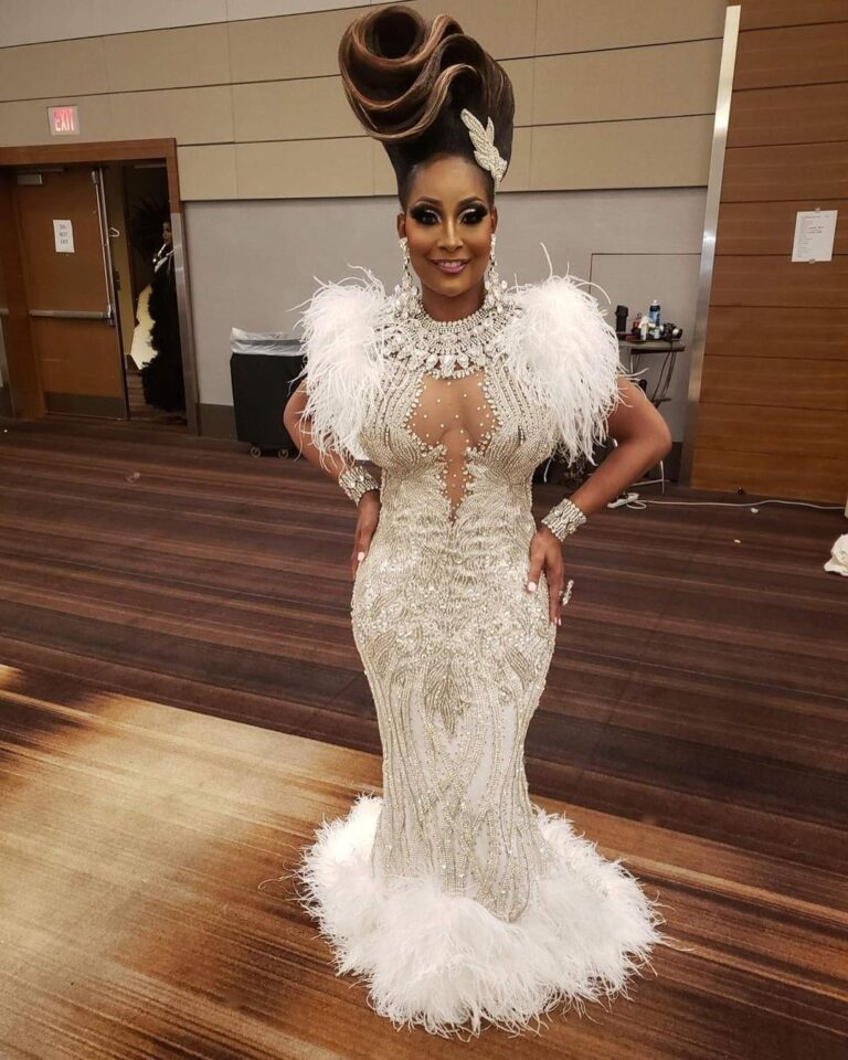 Lashauwn Beyond Instagram - Some of my work 💎💎 Everything from the sewing to embellishments was done by yours truly . //// winning presentation ! & the crown 👑 💎 @ miss black gay universe 2019/20