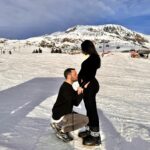 Laura Lajevardi Instagram - Happy Valentine’s Day 🌹 Alpe d'Huez