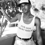 Lauren Jauregui Instagram - Said it w my chest! Merch available now at the link in my stories & bio ✨🤍 Model: my beautiful friend Malik Flournoy-Hooker