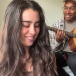 Lauren Jauregui Instagram - Practicing for tomorrow’s pop up in LA(: here’s me and @axe_williamsmusic figuring it out lol