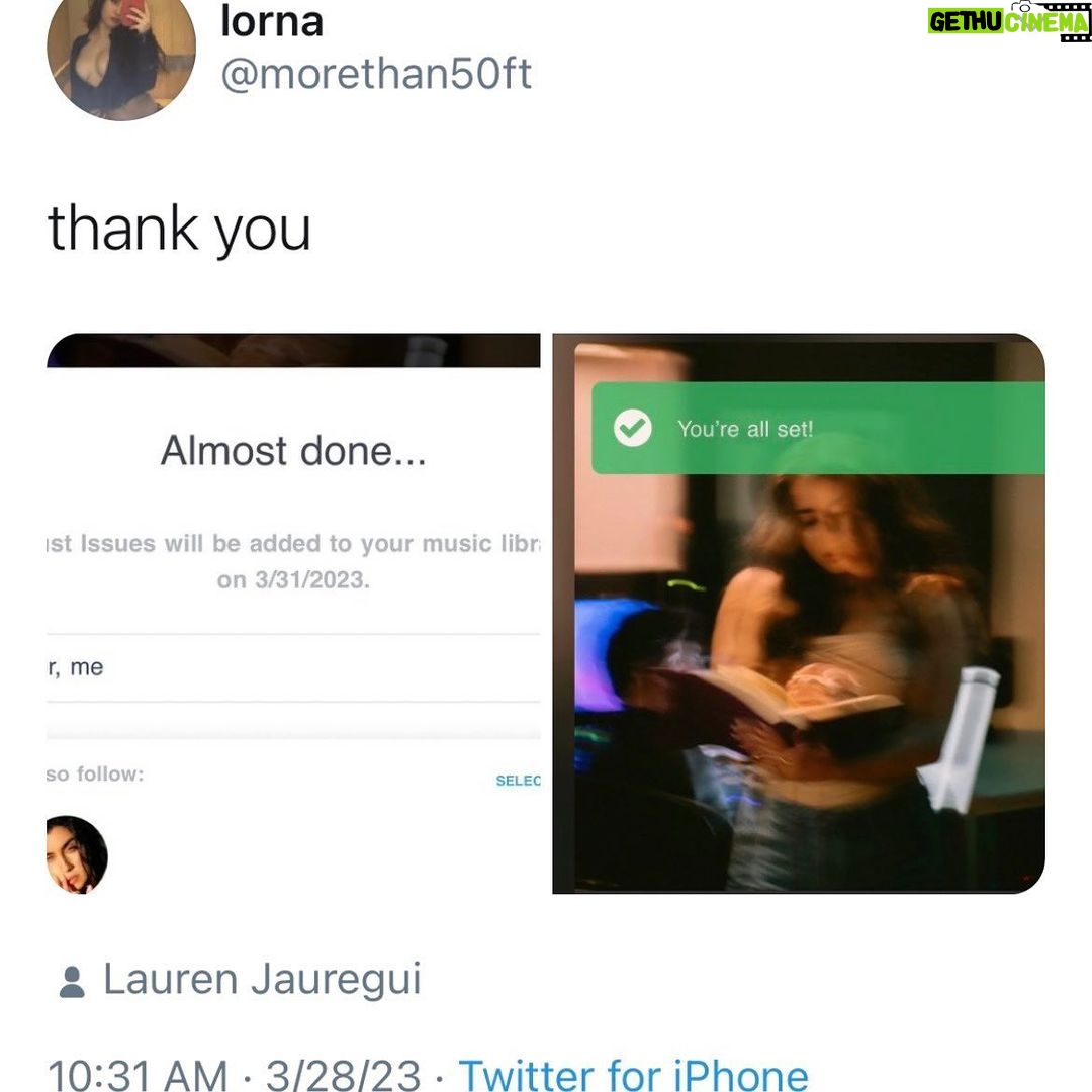 Lauren Jauregui Instagram - So many of you have shared such funny/beautiful/excited thoughts and feelings about receiving #TrustIssues tomorrow which is really MIDNIGHT TONIGHT!! Who’s pre-saved it? And if you haven’t wtf are you doing? Lol go do that right now LOCA (link is exactly where you think it is) (the bio for those of you with poor reading comprehension skills) LOVE YOU AHH #TRUSTISSUES IS ALMOST HERE!! Also feel free to comment why you have trust issues below in the comments👇🏼🥰