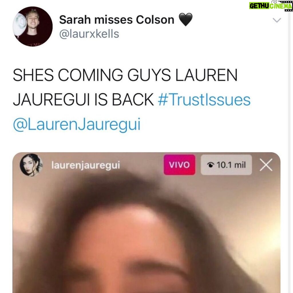 Lauren Jauregui Instagram - So many of you have shared such funny/beautiful/excited thoughts and feelings about receiving #TrustIssues tomorrow which is really MIDNIGHT TONIGHT!! Who’s pre-saved it? And if you haven’t wtf are you doing? Lol go do that right now LOCA (link is exactly where you think it is) (the bio for those of you with poor reading comprehension skills) LOVE YOU AHH #TRUSTISSUES IS ALMOST HERE!! Also feel free to comment why you have trust issues below in the comments👇🏼🥰