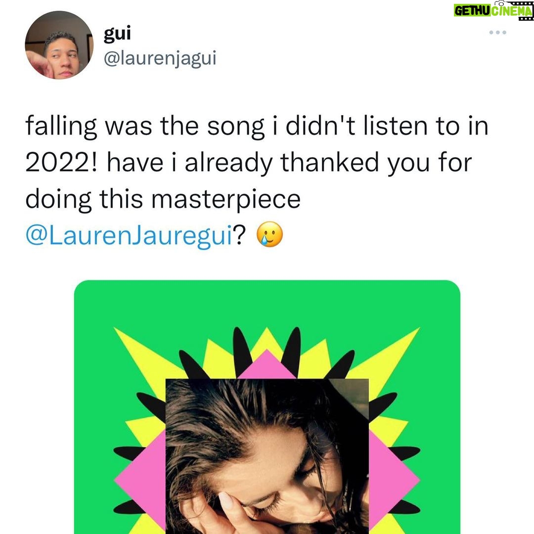 Lauren Jauregui Instagram - I’m so grateful for each and every one of you who listened to anything of mine this year. Those who kept PRELUDE close and as a companion and those who listened to Always Love✨ we only dropped one this year so to know we keep growing regardless is inspiring. I’m in the studio making beautiful things and will have more for you to listen to next year🤍 thank you thank you thank you each one of these mean the world to me. I know it’s not about the metrics but to consistently see tangible growth when one works as hard as my team and I do is just so affirming. Thank you for letting me do what I love and for listening to these songs my heart is in them and with you every time you do🖊 #singersongwriter #independent #growth