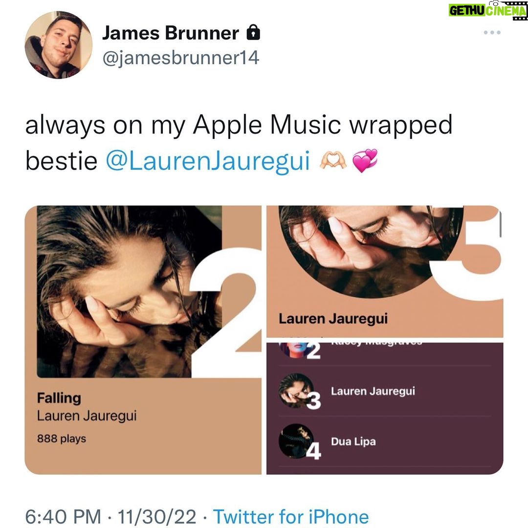 Lauren Jauregui Instagram - I’m so grateful for each and every one of you who listened to anything of mine this year. Those who kept PRELUDE close and as a companion and those who listened to Always Love✨ we only dropped one this year so to know we keep growing regardless is inspiring. I’m in the studio making beautiful things and will have more for you to listen to next year🤍 thank you thank you thank you each one of these mean the world to me. I know it’s not about the metrics but to consistently see tangible growth when one works as hard as my team and I do is just so affirming. Thank you for letting me do what I love and for listening to these songs my heart is in them and with you every time you do🖊 #singersongwriter #independent #growth