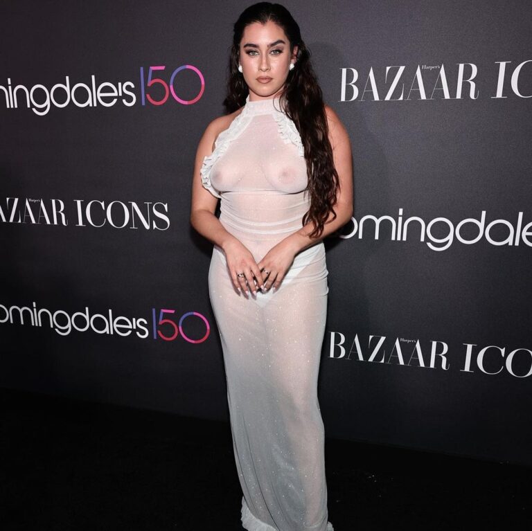 Lauren Jauregui Instagram - Heidi Klum told me my tits were nice so none of you bitches can tell me shit 😂 thank you @harpersbazaarus for having me✨