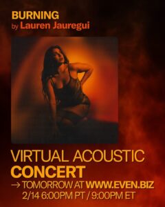 Lauren Jauregui Instagram - @madameweb premiere last night💋 VALENTINE’S DAY ACOUSTIC PERFORMANCE TOMORROW @ 6pm PST/ 9pm EST! Link to purchase a ticket on @even.biz in my bio and stories💋 let’s celebrate together❤️‍🔥 styled by @imthekatie jacket @barbaraigongini hair by @nathanieldezan MU by me✨ @caliray