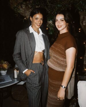 Laysla De Oliveira Instagram - @jen_wonders X @bymalina with my bestie 💫🫶🏼♥️