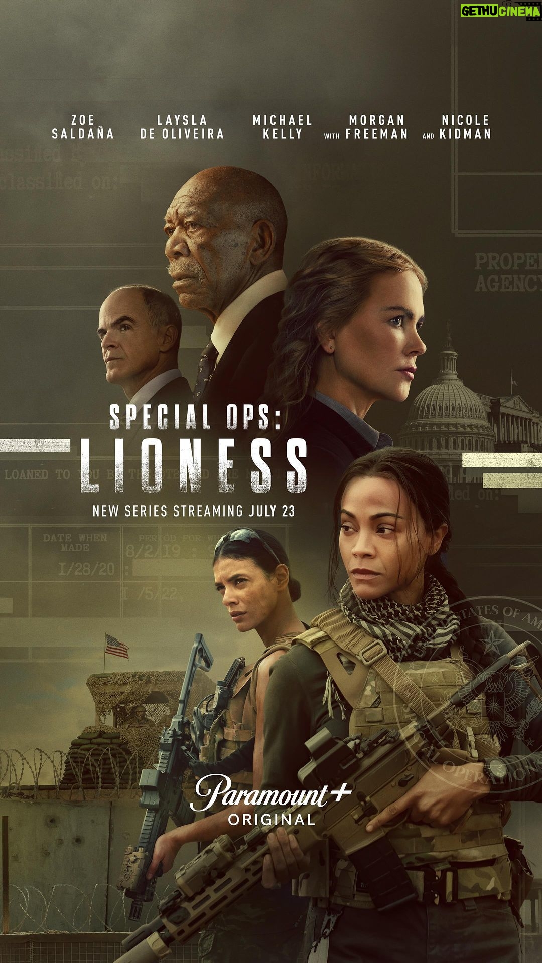 Laysla De Oliveira Instagram - We all have something to fight for 🤍 @SpecialOpsLioness premieres July 23, exclusively on @ParamountPlus. #LionessPPlus