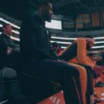 LeBron James Instagram - Who's Yard getting STOMPED!?!?🤣🤣🤣🤣. Just having a lil fun!! 🤸🏾‍♂️😁👑