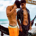 Leandro David Instagram - E os gêmeos da Lana estão juntos novamente 😇😈🔥 Comentem “LANA” letra por letra #gêmeosdalana The Westin Porto de Galinhas All-Inclusive