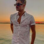 Leandro David Instagram - Que a semana de vcs seja abençoada igual a esse pôr-do-sol 🙏🏼❤️ Federal District
