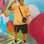 Leandro David Instagram - Look do job de hj #Brazilaesthetic mas a pergunta que não quer calar…Nike e Adidas no mesmo look, pode ou num pode?? 👀👀