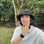 Lee Charles Instagram - 太久沒爬山了 很累很喘很濕 但沒忘記自拍 🏔️ 四獸山-獅虎象豹