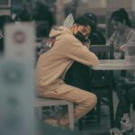 Lee Charles Instagram - 真的是發呆被拍 📷 @hanchunsha 台南高鐵摩斯漢堡