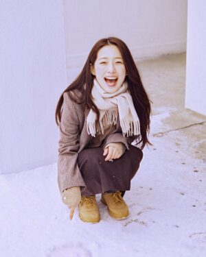 Lee Eun-jae Instagram - ☃️❄️☃️🌨🐮