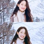 Lee Eun-jae Instagram - ☃️❄️☃️🌨🐮 눈이 펑펑오는 하얀길거리