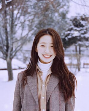Lee Eun-jae Instagram - ☃️❄️☃️🌨🐮
