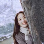 Lee Eun-jae Instagram - ☃️❄️☃️🌨🐮 눈이 펑펑오는 하얀길거리