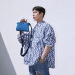 Lee Jae-wook Instagram - 시원..💙 #ad #FendiPeekaboo #InLoveWithMyPeekaboo #Fendi @fendi @silviaventurinifendi