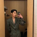 Lee Jae-wook Instagram - Sweet dreams…🩶 Thank u Prada🫶🏻 @prada #prada #pradafw24