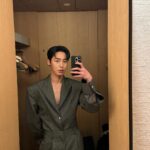 Lee Jae-wook Instagram - Sweet dreams…🩶 Thank u Prada🫶🏻 @prada #prada #pradafw24