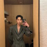 Lee Jae-wook Instagram - Sweet dreams…🩶 Thank u Prada🫶🏻 @prada #prada #pradafw24