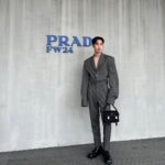 Lee Jae-wook Instagram - PRADA 💙 @prada #PradaFW24 #prada
