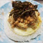 Lee Sang-min Instagram - 맛저하세요^^ 간단혼밥 #즉석밥 #낫또 #반숙 #톳무침 #끝