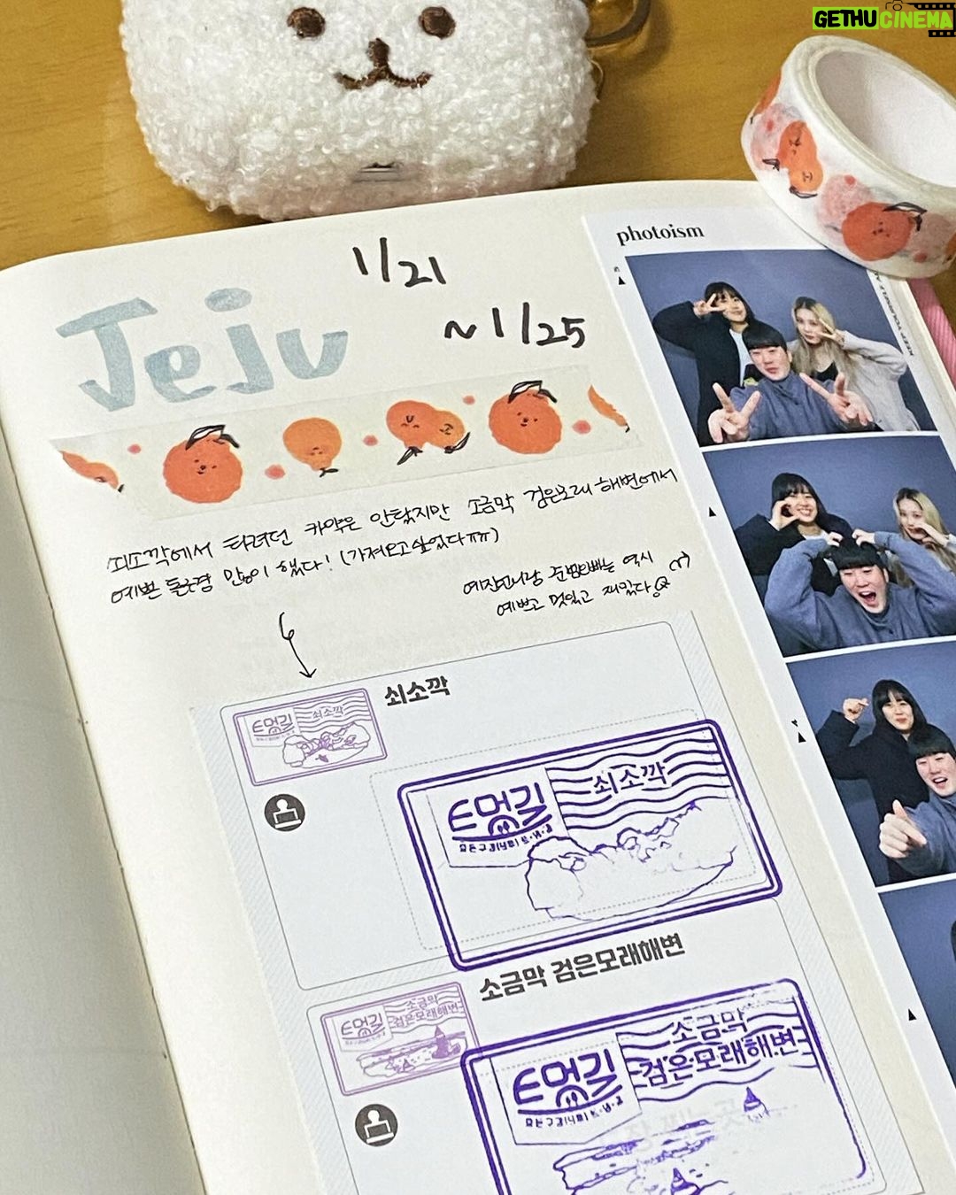 Lee Seo-yeon Instagram - 빠른 시일 내에 재방문이 필요합니다. _ 2024.01.21~2024.01.25 #jeju