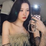 Lee Sun-mi Instagram - A beautiful night in Abu Dhabi🖤🌙 Arab MIYANE you were amazing🤟🏻 #hyperoundkfest_abudhabi Abu-Dhabi