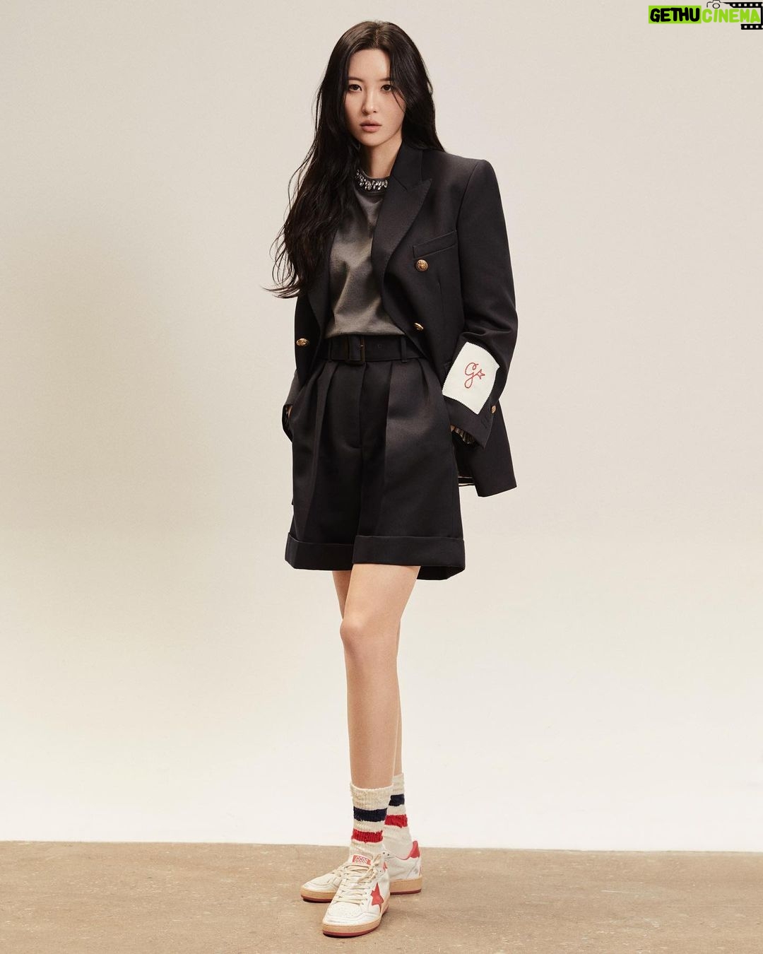 Lee Sun-mi Instagram - We are proud to announce K-pop artist SUNMI as our Global Brand Ambassador. Together sharing core values of uniqueness and authenticity. #선미 #SUNMI #GoldenGoose