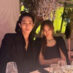 Lee Sung-kyoung Instagram – feel good dinner🥂👗✨