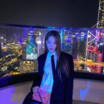 Lee Sung-kyoung Instagram - Last night in Hong Kong with Valentino🖤