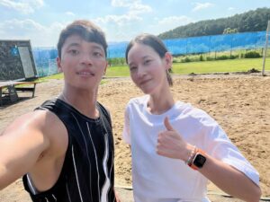 Lee Yeong-jin Instagram - 희정이 덕에 씨찬이 형이랑 
공으로 할 수 있는 놀이란 놀이는 
다 해뜨아. 🤭🧡
잊을 수 없는 즐거웠던 추억 한 가득!!
희정& 씨찬이 형아 
감쟈함뮈다🧡🧡🧡👍🏻👍🏻👍🏻