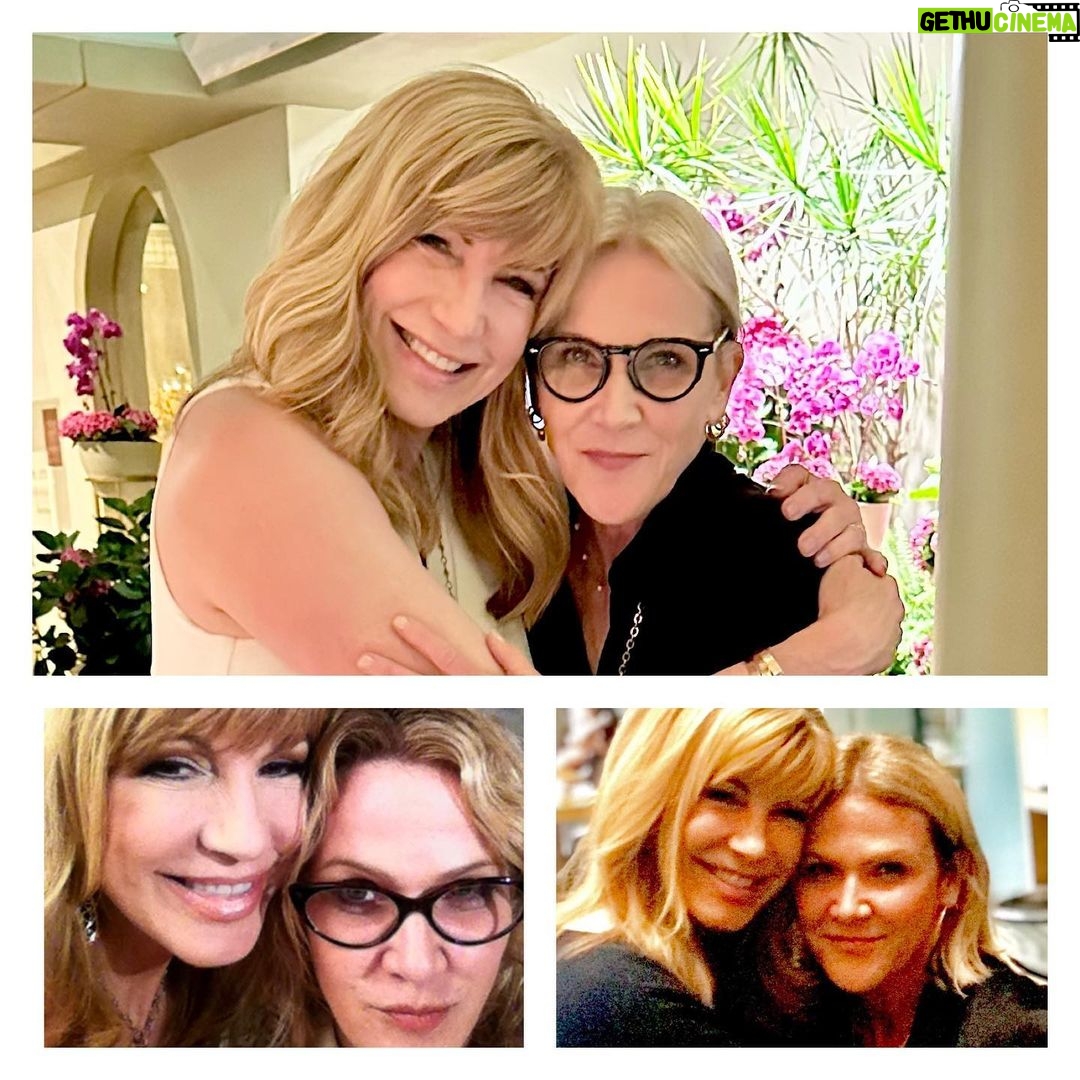 Leeza Gibbons Instagram - From today, 10 years ago, 5 years ago....a few things are true: our friendship endures, we definitely have a favorite side, and our smiles are the same. So glad you're in my life @styledbyjuliekozak #foreverfriends #poses