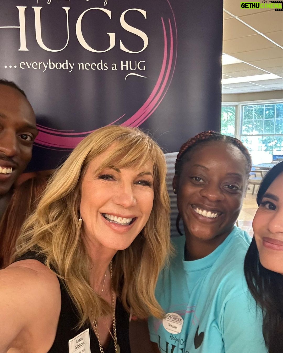 Leeza Gibbons Instagram - So proud of our @leezascareconnection HUGS team who kicked off a new class of ambassadors at @juliette_fowler_communities in Dallas! Thanks to everyone who made it happen! #carepartners #community #caregivers #greatteam #empower #helpandhope Dallas, Texas