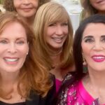 Leeza Gibbons Instagram - Our Goddess Circle gathering to celebrate the launching of young love and our friend Tricia LaVoice who delivered a perfect wedding for her daughter!