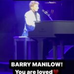 Leeza Gibbons Instagram - The legend, the icon, our friend...the one who "writes the songs the whole world sings" is celebrating a birthday today. He's never been better! Enjoy it in good health @barrymanilowofficial !
