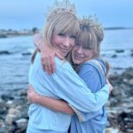 Leeza Gibbons Instagram - She calls me The Queen and she's The Empress. In reality, our best title is Sister, and we are always there for each other. She's the only person who could get me to wear a crown with sweatpants!