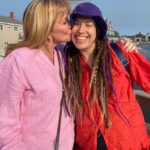 Leeza Gibbons Instagram - My girl. Totally herself...joyful, generous, wise and wonderful. And I'm still kissing her cheek like I did when she was a toddler, which feels like yesterday. #luckymom #kisseyface #freespirit