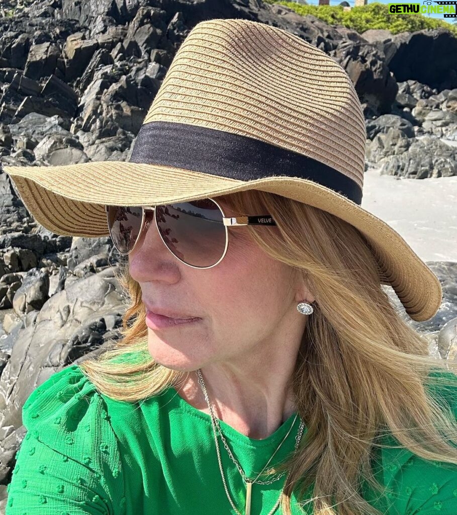 Leeza Gibbons Instagram - "Here in New England, the character is strong and unshakable.” Norman Rockwell #quote. I would agree! And I love the rocky beaches. Deep breaths.....