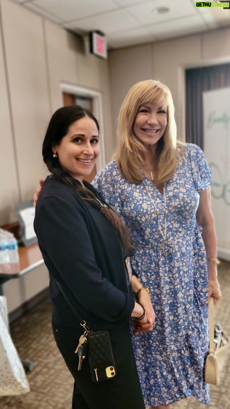 Leeza Gibbons Instagram - Self-care is the key to coping with caregiving. Thanks to our friends at @beautybusfoundation all of us at @leezascareconnection got to spread the love at @providencehealthsystem in Burbank!