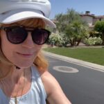 Leeza Gibbons Instagram - When you need to change your mood, get in motion. One of my favorite ways is biking. Check out my visor/helmet duo!! Why doesn't someone invent that? #bicycle #peddle #mood