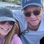 Leeza Gibbons Instagram - Hemingway said "A man is never lost at sea". What is it about the ocean that invites us to search for answers even without needing to find them? My husband arranges most of the trips and adventures in our life, I'm so glad he found this one to share with family. #sailing #wearefamily❤️ #ogunquit