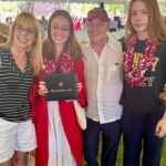 Leeza Gibbons Instagram - And she's on her way....congrats @kellyyfenton and family! Another stellar graduate from @wesleyan_u . We were SO happy to share this moment! #graduate #wesleyan #congrats Wesleyan University